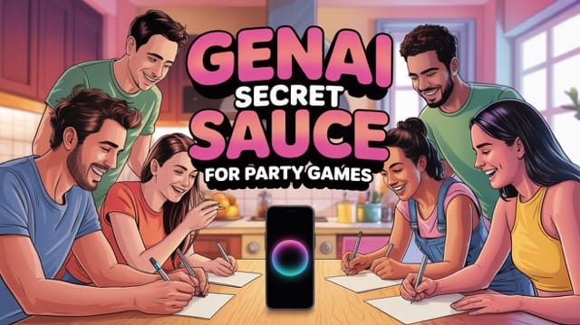 GenAI Secret Sauce for Party Games