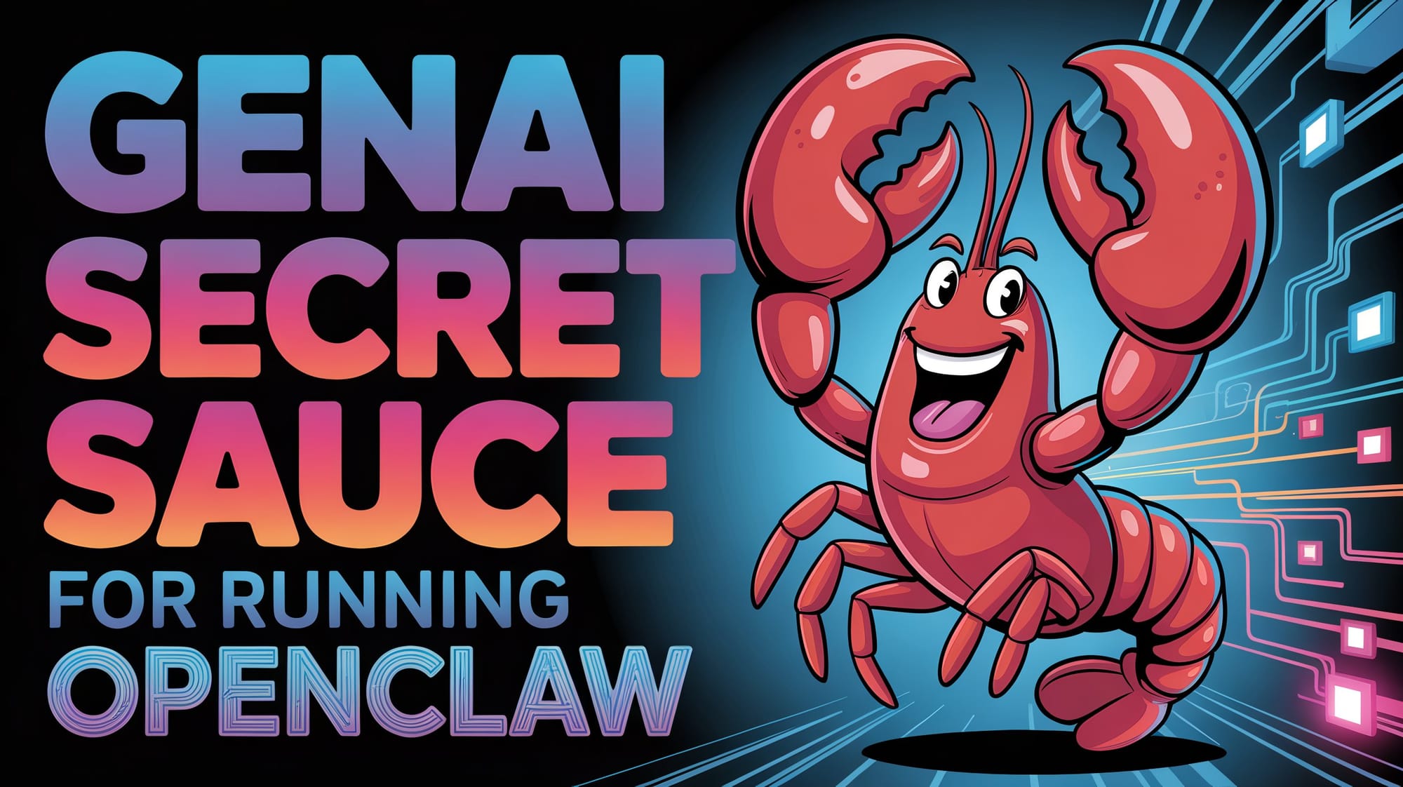 GenAI Secret Sauce for Running OpenClaw