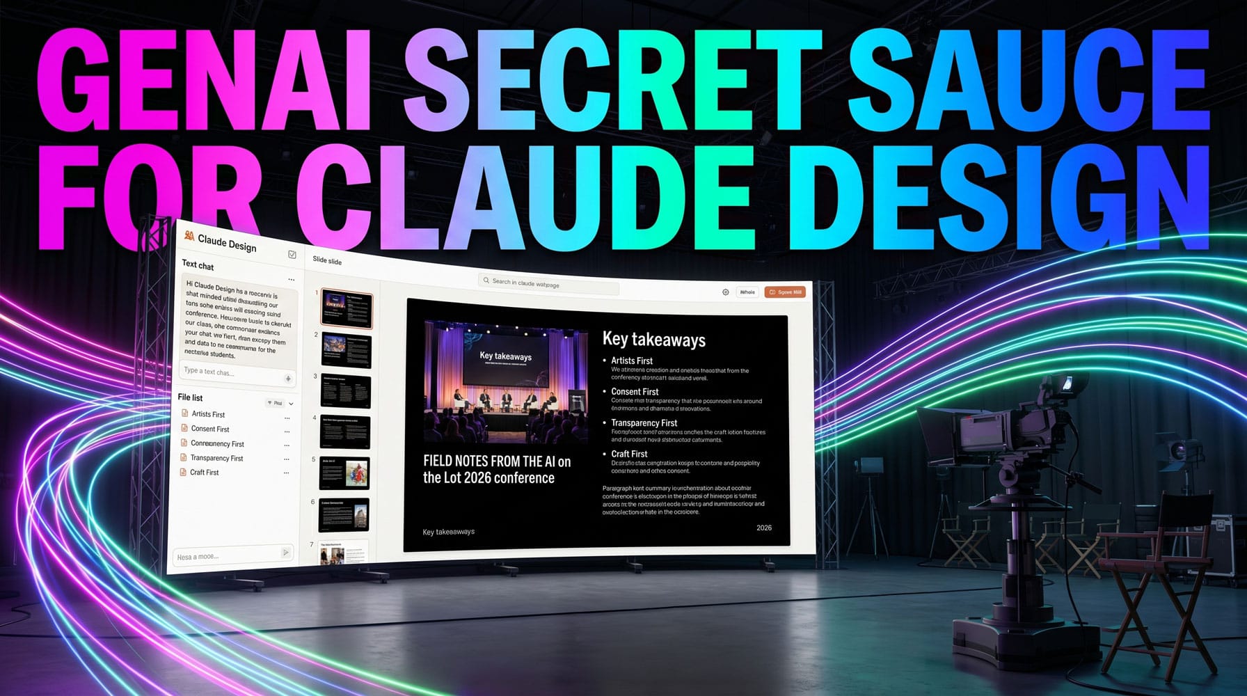 GenAI Secret Sauce for Claude Design