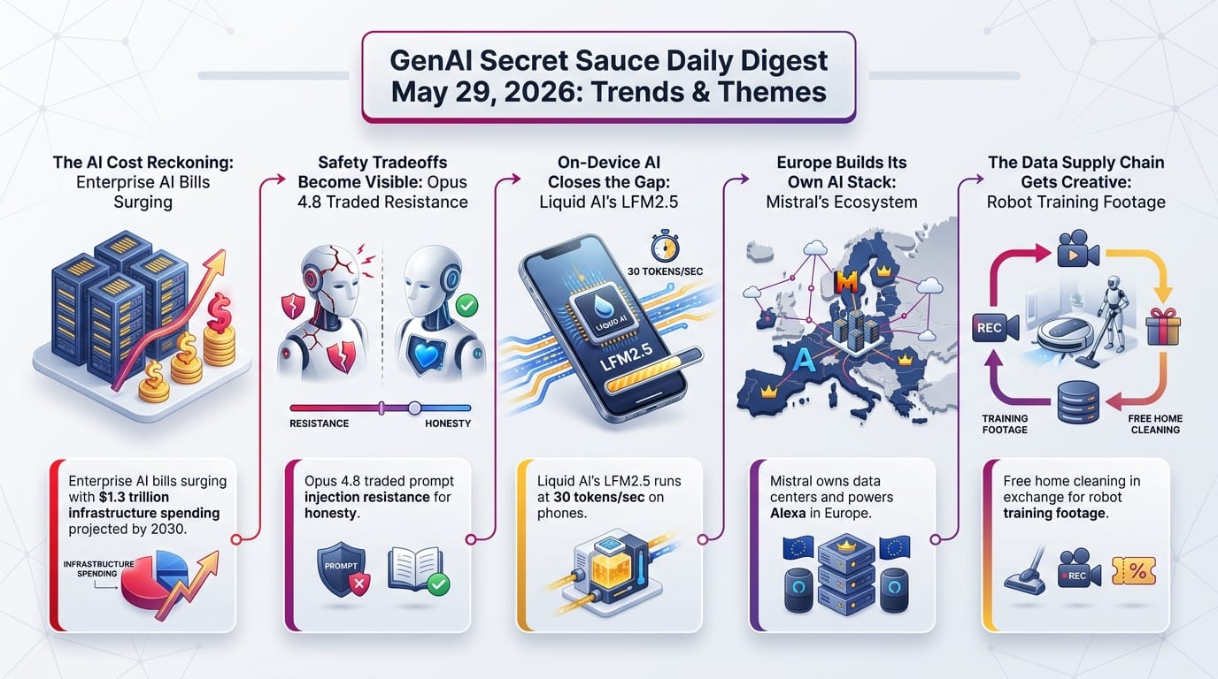 GenAI Secret Sauce Daily Digest - 2026-05-29