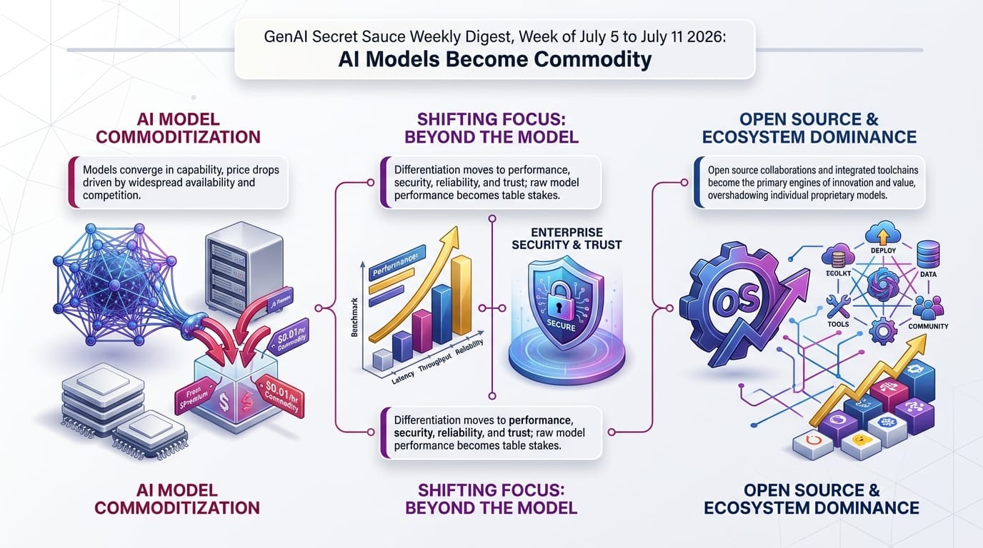 GenAI Secret Sauce Weekly Digest - Week of July 5 to July 11, 2026