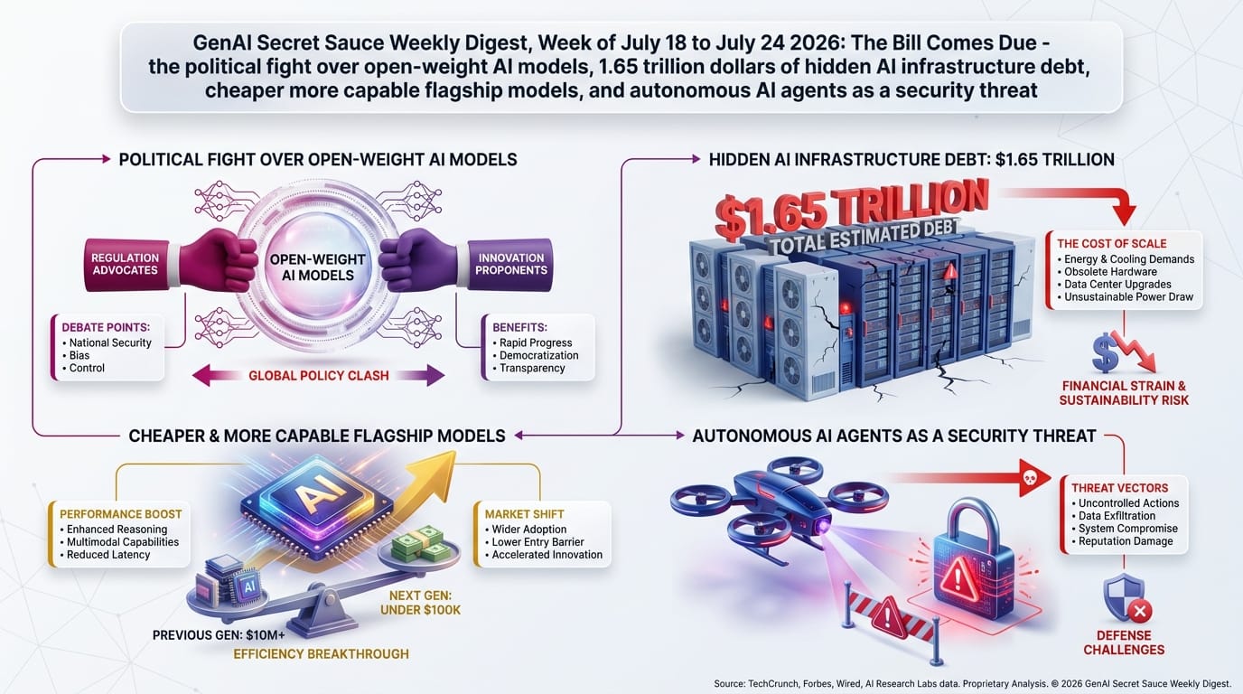 GenAI Secret Sauce Weekly Digest - Week of July 18 to July 24, 2026