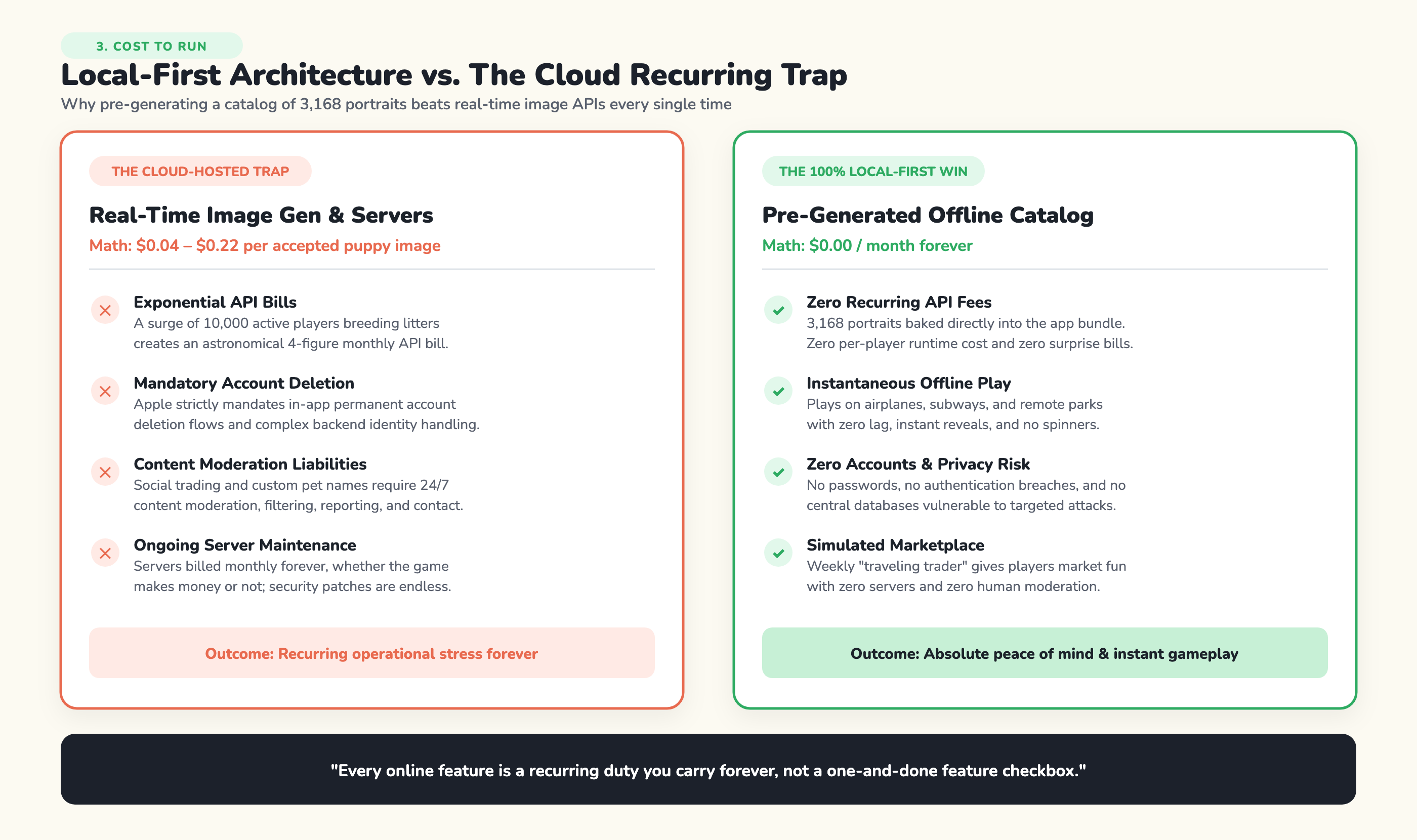 Local-First Architecture versus The Cloud Operational Trap