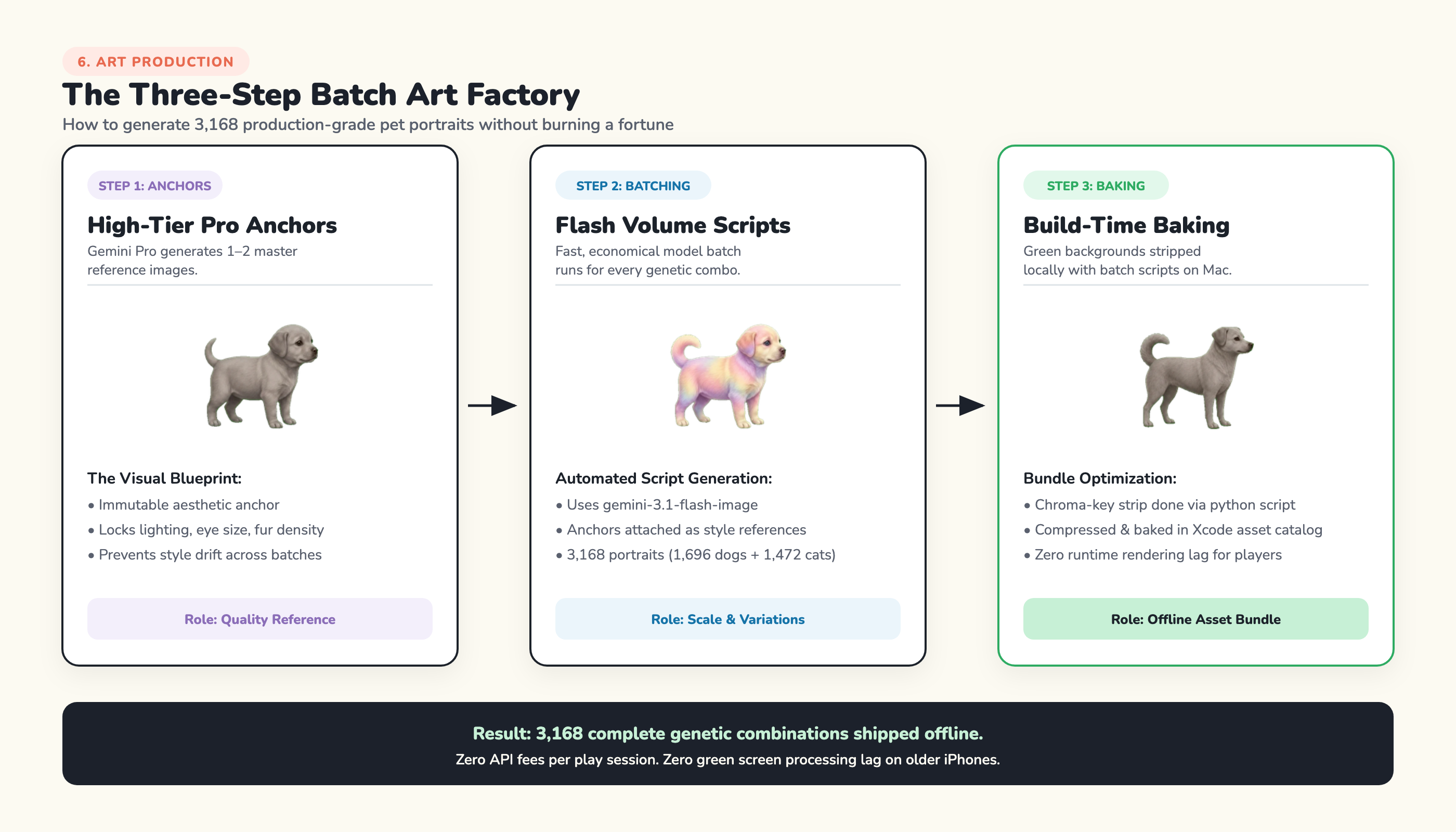 The Three-Step Batch Art Factory