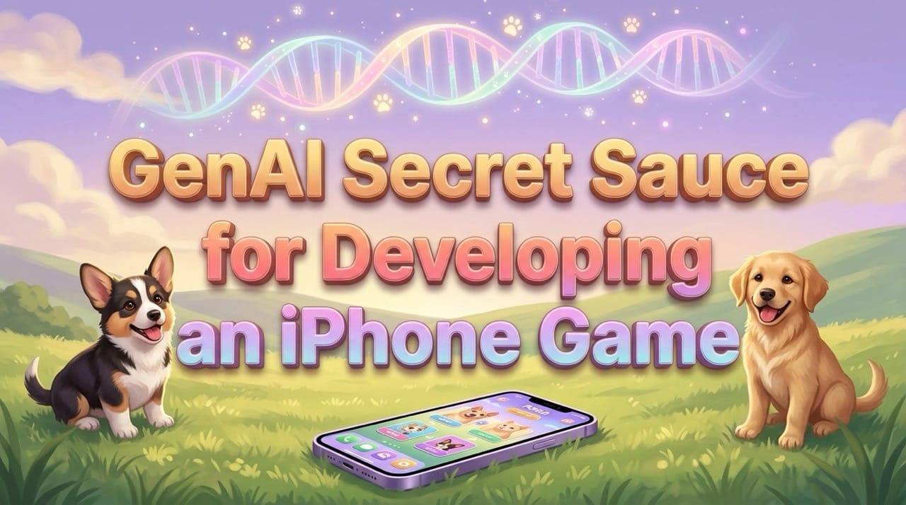 GenAI Secret Sauce for Developing an iPhone Game