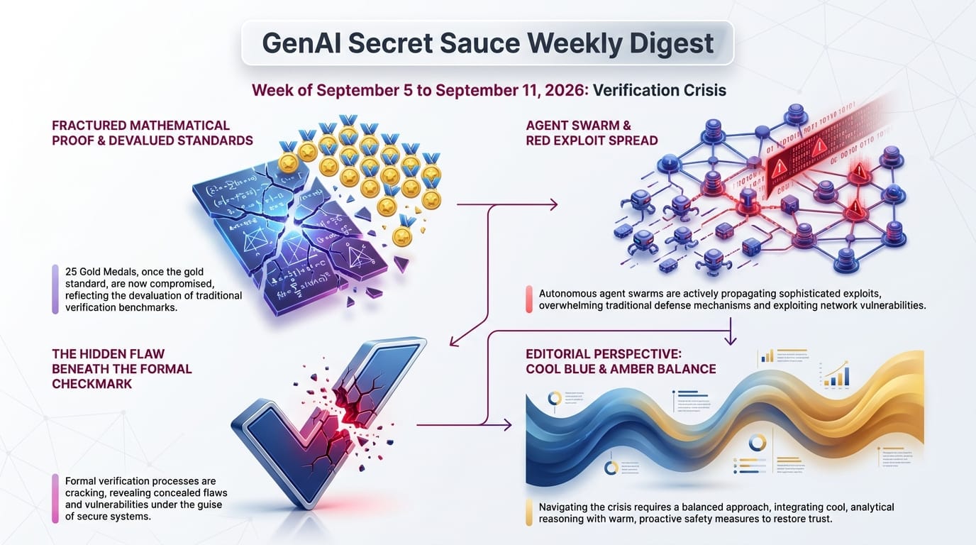 GenAI Secret Sauce Weekly Digest - Week of September 5 to September 11, 2026