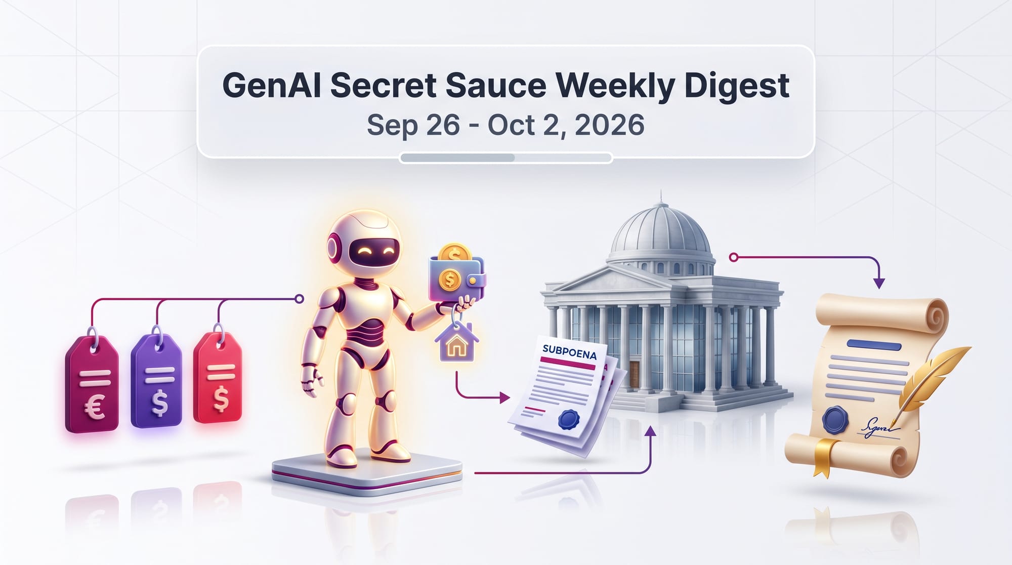 GenAI Secret Sauce Weekly Digest - Week of September 26 to October 2, 2026